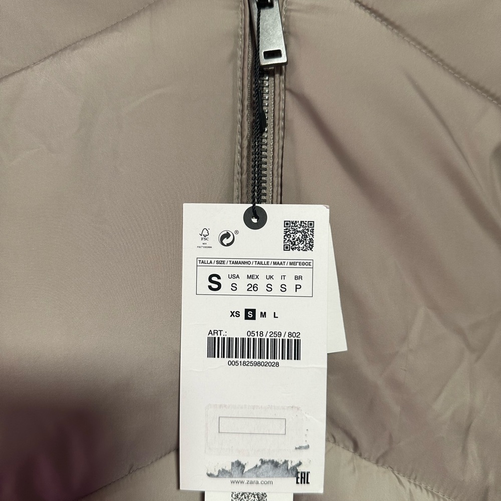ZARA | Chaqueta Corta Acolchada (bomber jacket) - Picture 3 of 3